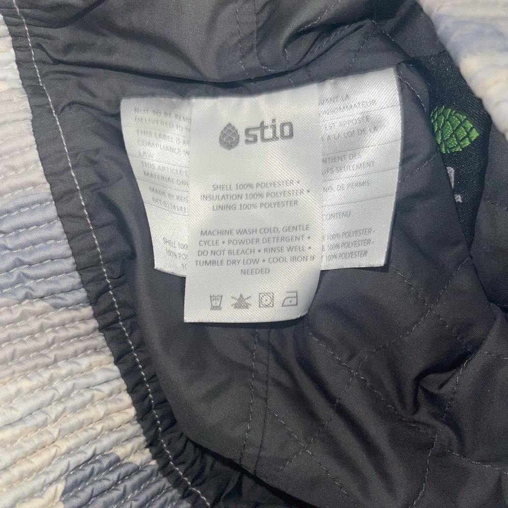 Stio Camo Midi Skirt in Gray, Cream, White - Picture 6 of 6